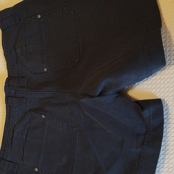 Faded Glory Stretch Women's Black Denim Shorts - Picture 6 of 9